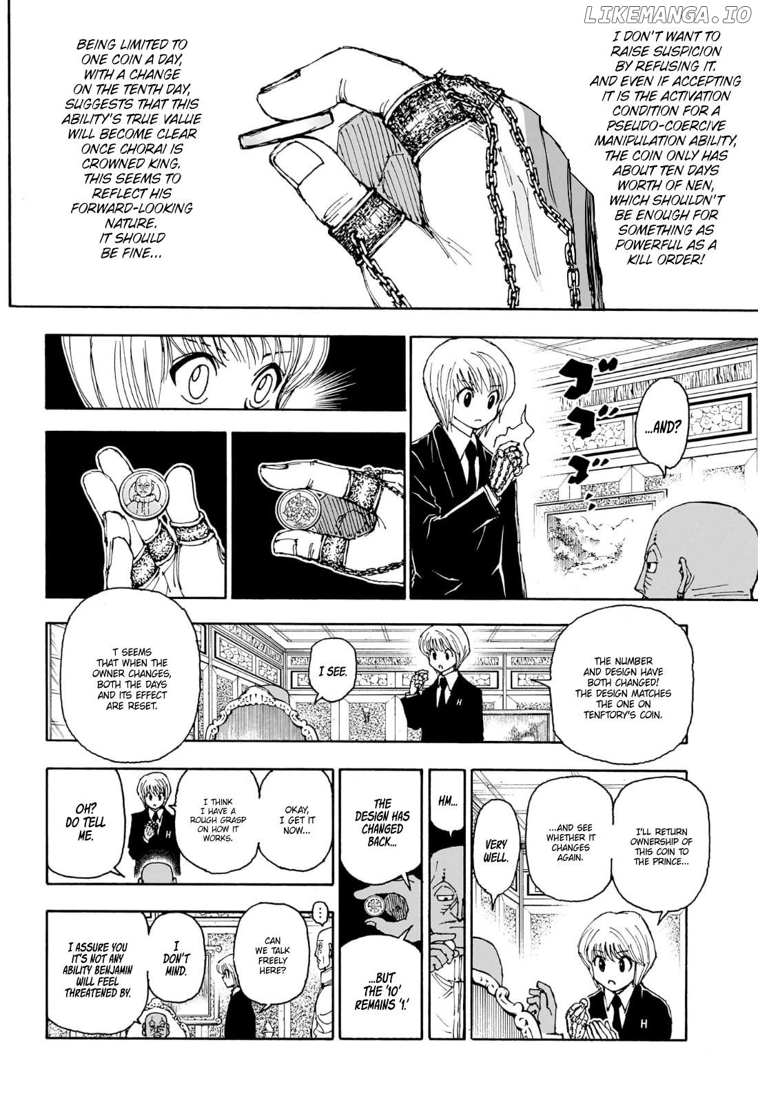 Hunter x Hunter, Chapter 404 image 03